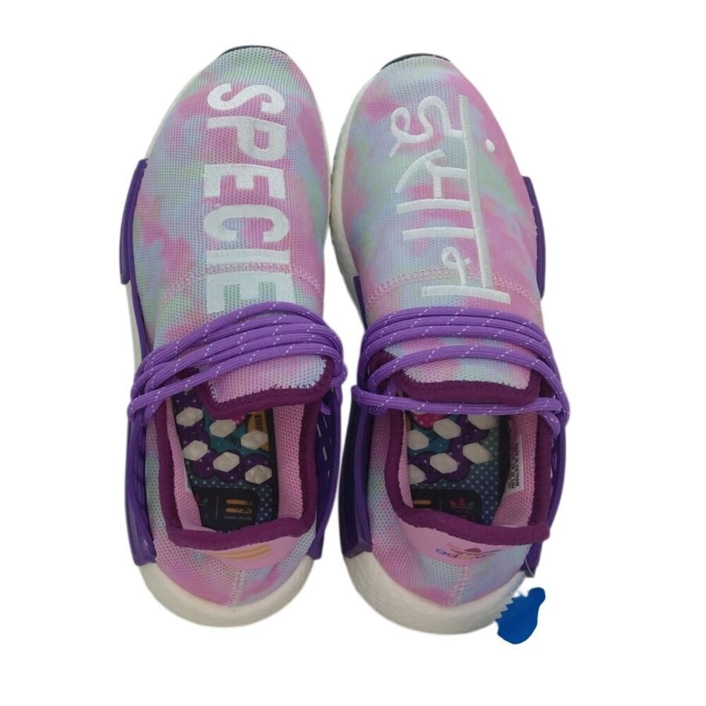 ADIDAS NMD Human Race Mens New w/Tags Purple/Teal Athletic Sneakers - sz. 10 - Picture 3 of 6
